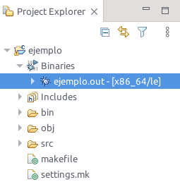 project-explorer-with-bin